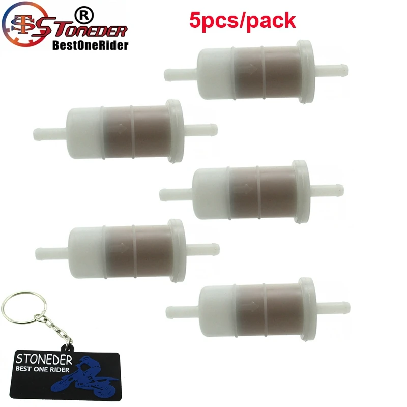 STONEDER 1/4" 5x Fuel Filter For Briggs & Stratton John Deere Mercury Johnson Evinrude Dirt Bike ATV Mower Outboard Mariner
STONEDER 1/4" 5x Fuel Filter For Briggs & Stratton John Deere Mercury Johnson Evinrude Dirt Bike ATV Mower Outboard Mariner