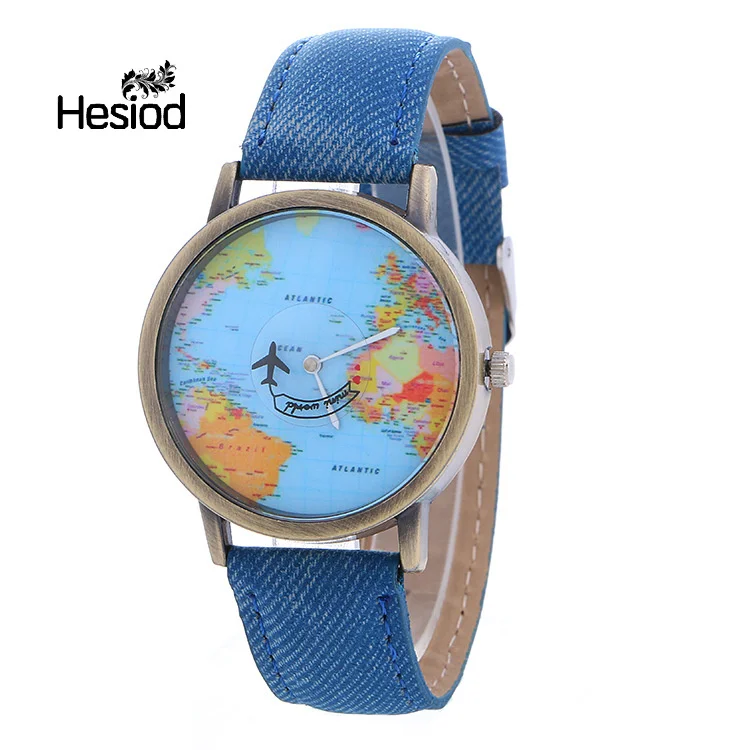 Hesiod 9 Colors World Map Watch By Plane Watches Women Men Canvas Watch Quartz Relojes Mujer Relogio Feminino Gift
Hesiod 9 Colors World Map Watch By Plane Watches Women Men Canvas Watch Quartz Relojes Mujer Relogio Feminino Gift