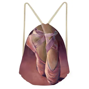 THIKIN Women Backpack Pink Ballet Shoes Ballet Dancer Painting Drawstring Bag Small School Backpack for Girls Rucksack 2018
THIKIN Women Backpack Pink Ballet Shoes Ballet Dancer Painting Drawstring Bag Small School Backpack for Girls Rucksack 2018