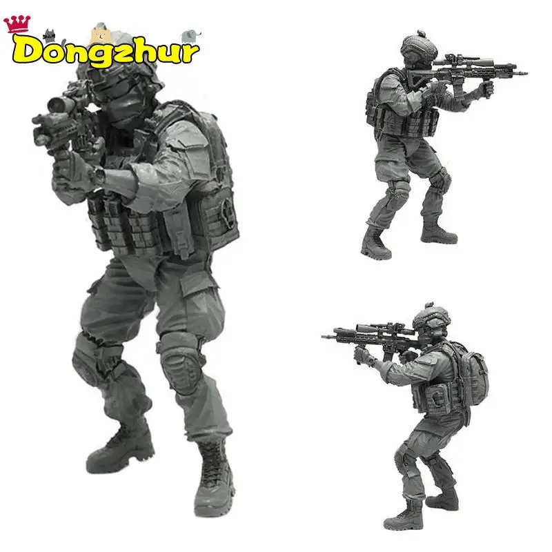 Miniature 1/35 Modern U.S Army Special Forces Sniper Individual Soldier Resin Model Figure Kit TLP-04
Miniature 1/35 Modern U.S Army Special Forces Sniper Individual Soldier Resin Model Figure Kit TLP-04