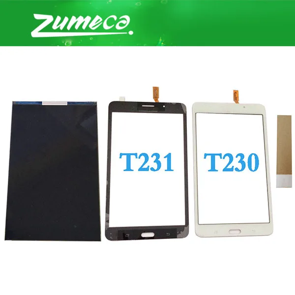 ЖК-экран для Samsung Galaxy Tab 4 7 0 SM-T230 T230 SM-T231 T231 сенсорный экран дигитайзер белый черный