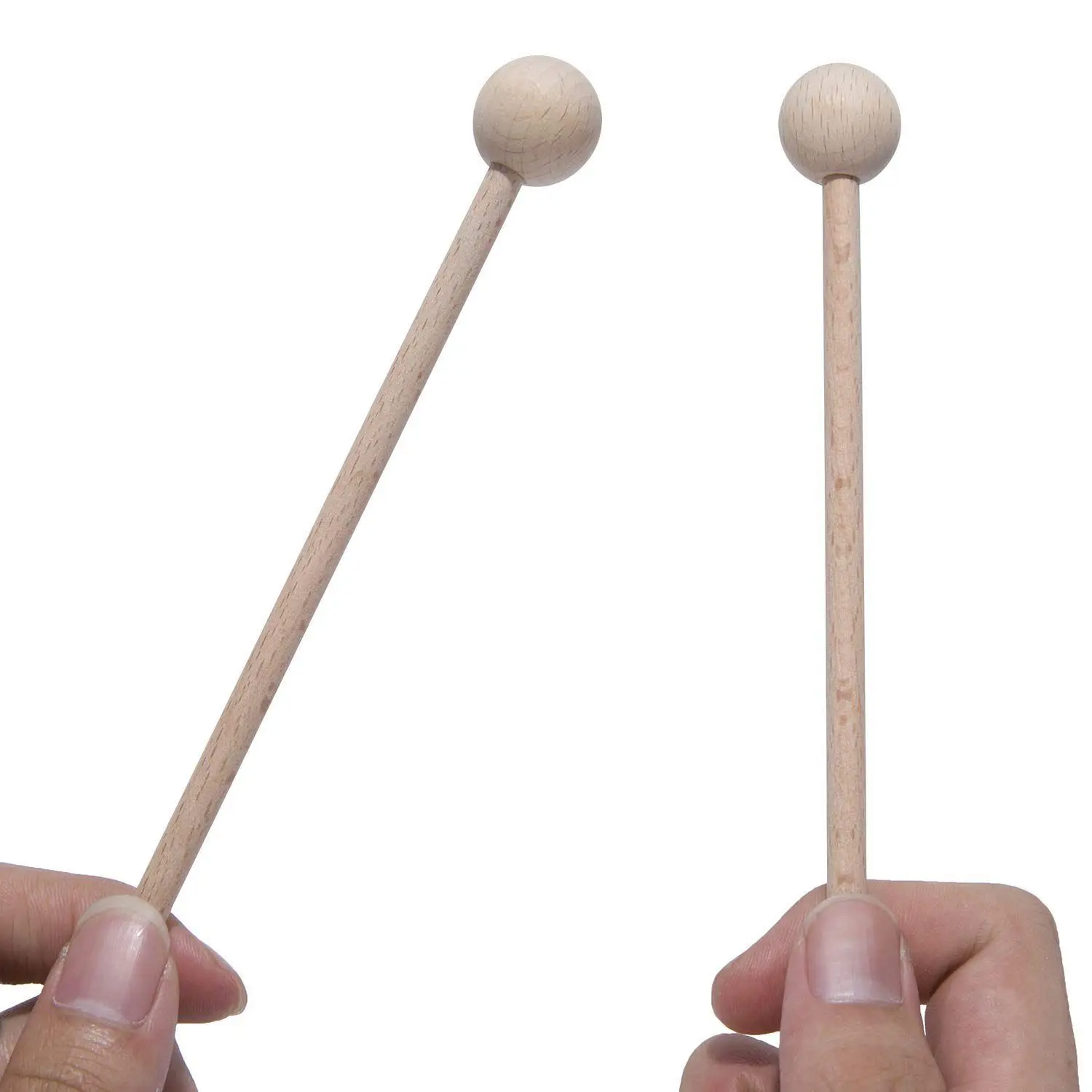 SEWS-2 Pair Wood Mallets Percussion Sticks for Energy Chime, Xylophone, Wood Block, Glockenspiel and Bells
SEWS-2 Pair Wood Mallets Percussion Sticks for Energy Chime, Xylophone, Wood Block, Glockenspiel and Bells