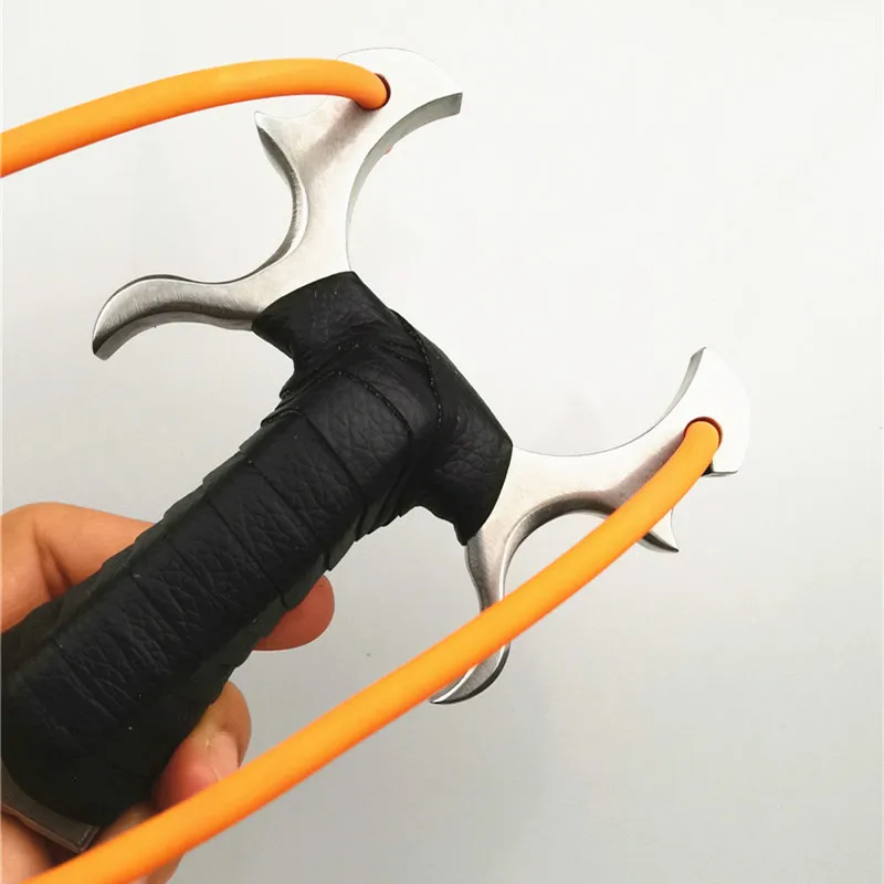Hot sale strong stainless steel hunting slingshot high quality catapult with rubber band adult outdoor shooting 2019
Hot sale strong stainless steel hunting slingshot high quality catapult with rubber band adult outdoor shooting 2019