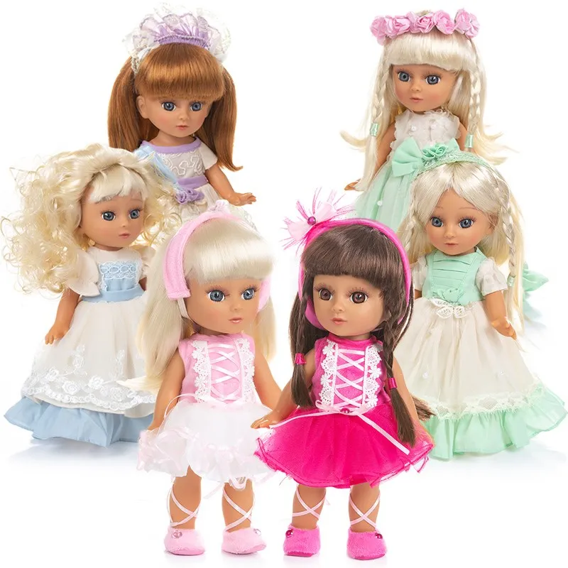 6styles vinyl Reborn Baby Doll Fashionista Girls Dress up Princess Girl Toys for Kids Birthday Gift Bonecas Dolls toy 14.5''
6styles vinyl Reborn Baby Doll Fashionista Girls Dress up Princess Girl Toys for Kids Birthday Gift Bonecas Dolls toy 14.5''