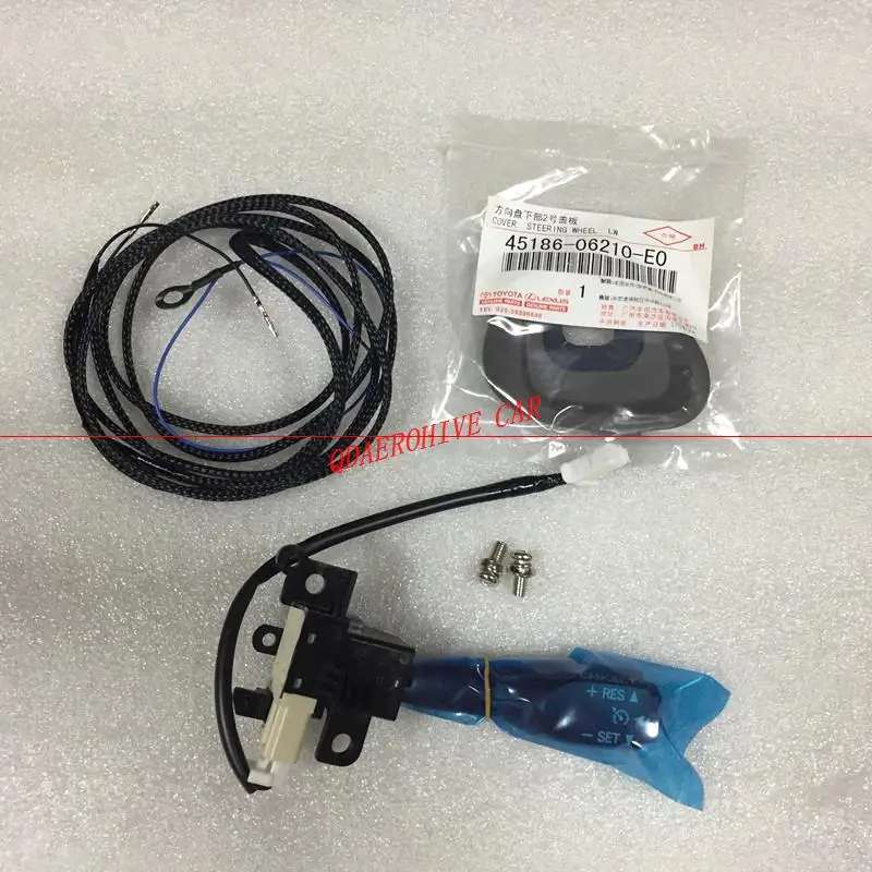 QDAEROHIVE Cruise Control Switch Lever MAIN SWITCH(WITH A wire,screws,manual For TOYOTA Corolla/Yaris/RAV4/Vios/Wish/LEXUS/Priu
QDAEROHIVE Cruise Control Switch Lever MAIN SWITCH(WITH A wire,screws,manual For TOYOTA Corolla/Yaris/RAV4/Vios/Wish/LEXUS/Priu