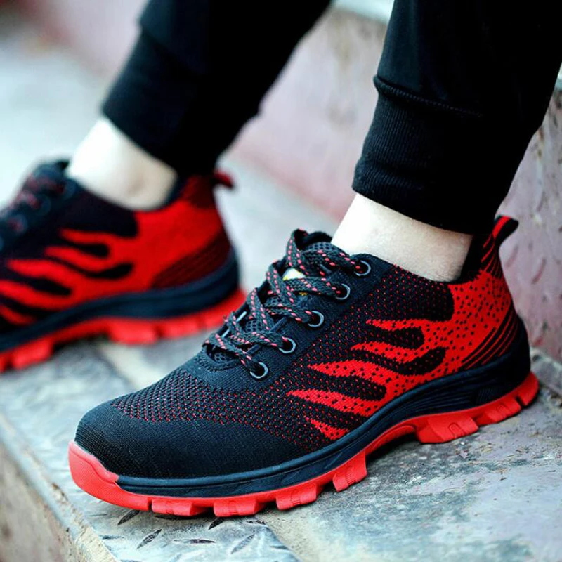 2019 Breathable Mesh Plus Size Men's Steel Toe Industrial & Construction Work Boots Shoes Men Puncture Proof Safety Shoes
2019 Breathable Mesh Plus Size Men's Steel Toe Industrial & Construction Work Boots Shoes Men Puncture Proof Safety Shoes