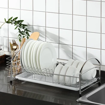 Lechef's Bowl Rack 304 Stainless Steel Bowl And Dish Drainage Rack Single-storey Kitchen Airing Bowl, Dish, Chopsticks And Table
Lechef's Bowl Rack 304 Stainless Steel Bowl And Dish Drainage Rack Single-storey Kitchen Airing Bowl, Dish, Chopsticks And Table