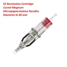 EZ Revolution Cartridge Tattoo Needles Microingmentation Magnum Soft Edge Needles for Permanent Makeup Eyebrows Eyeliner Lips
EZ Revolution Cartridge Tattoo Needles Microingmentation Magnum Soft Edge Needles for Permanent Makeup Eyebrows Eyeliner Lips