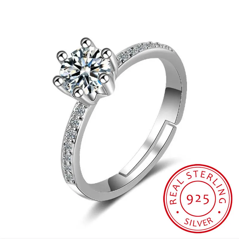 2019 Classic Luxury Real Solid 925 Sterling Silver Ring 3ct Hearts Arrows Zirconia Wedding Jewelry Rings Engagement For Women
2019 Classic Luxury Real Solid 925 Sterling Silver Ring 3ct Hearts Arrows Zirconia Wedding Jewelry Rings Engagement For Women