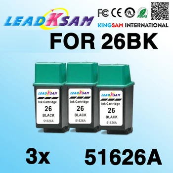 3x leadksam compatible ink cartridge for hp26 replace for 26 26xl Deskjet Plus 400 420c 500 500c 510 520
3x leadksam compatible ink cartridge for hp26 replace for 26 26xl Deskjet Plus 400 420c 500 500c 510 520