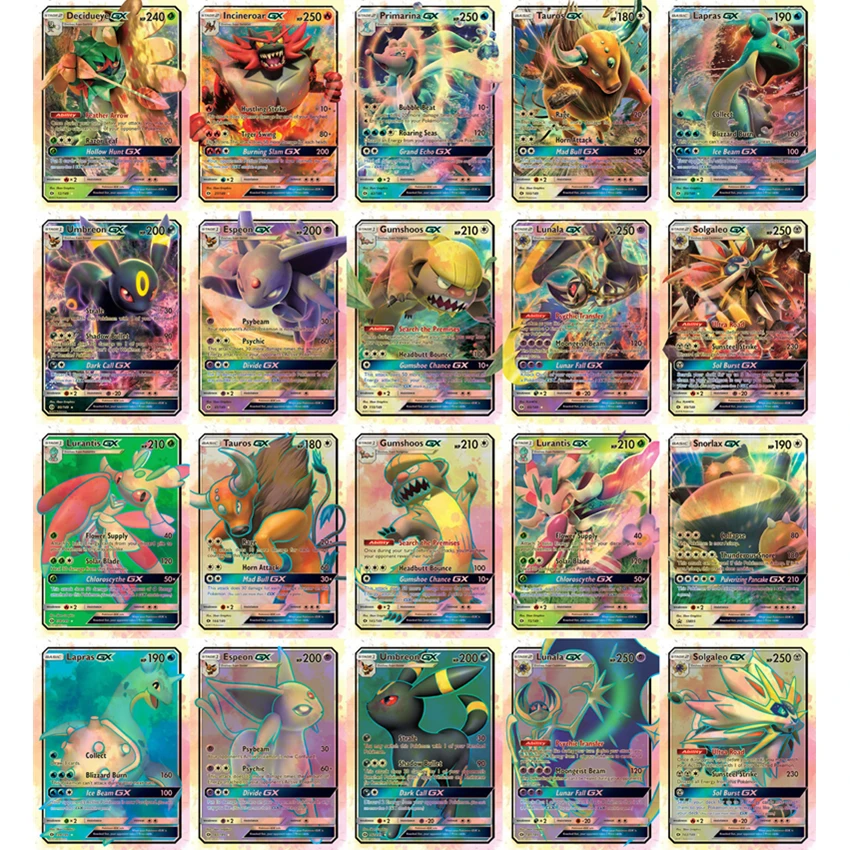 100 200Pcs English MEGA EX GX Cards Toys Shining For Pokemones Game Battle Carte Trading Playing Charizard Collection Card Toy
100 200Pcs English MEGA EX GX Cards Toys Shining For Pokemones Game Battle Carte Trading Playing Charizard Collection Card Toy