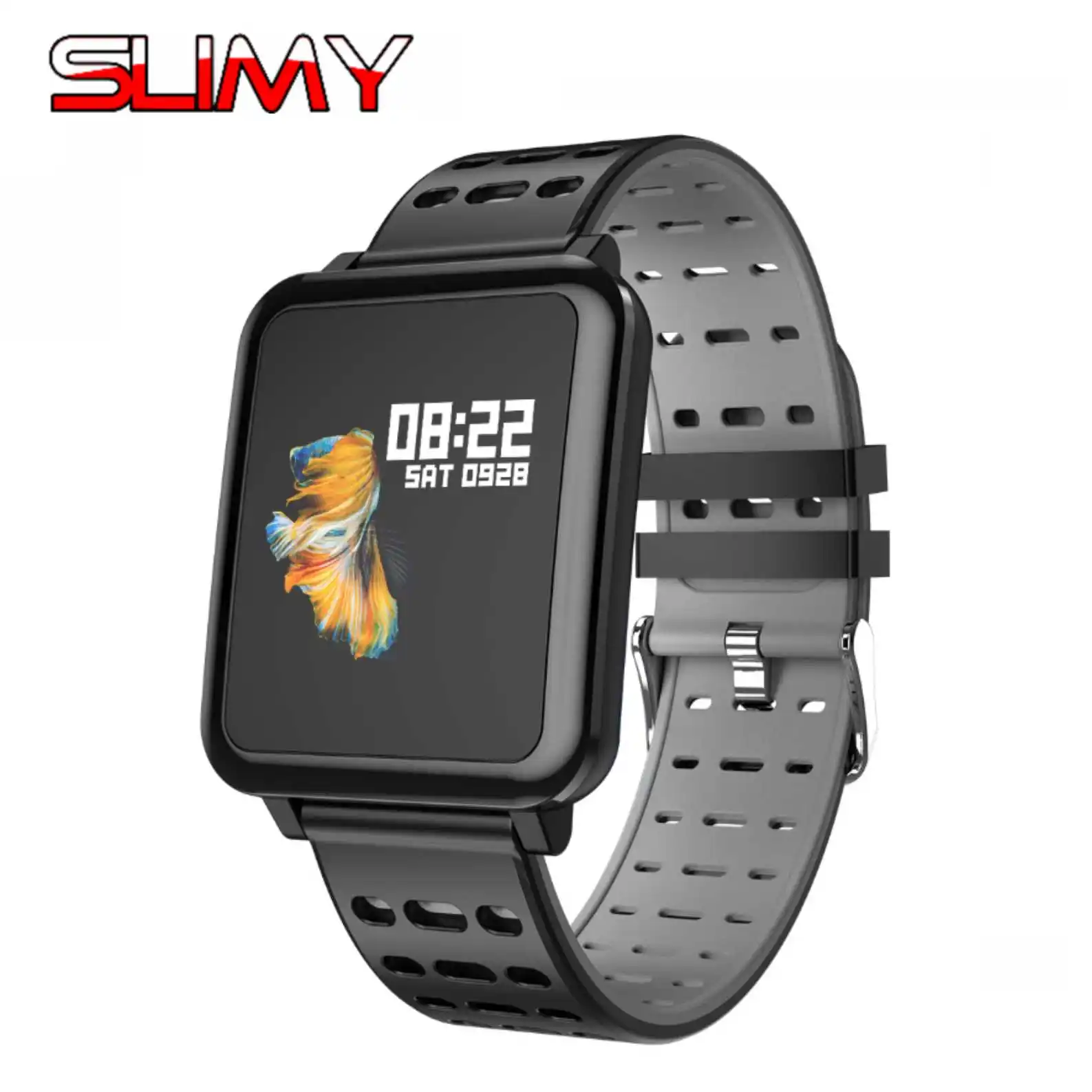 Slimy T2 Smart Watch Color Screen Blood Pressure Heart Rate Monitor Information Push Bluetooth 4.0 Smartwatch for Android IOS
Slimy T2 Smart Watch Color Screen Blood Pressure Heart Rate Monitor Information Push Bluetooth 4.0 Smartwatch for Android IOS