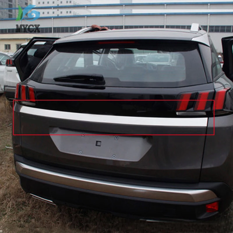 For Peugeot 3008 2017 Chrome Rear Trunk Cover Tail Gate Trim Back Door Handle Sticker Styling Accent Moulding garnish
For Peugeot 3008 2017 Chrome Rear Trunk Cover Tail Gate Trim Back Door Handle Sticker Styling Accent Moulding garnish