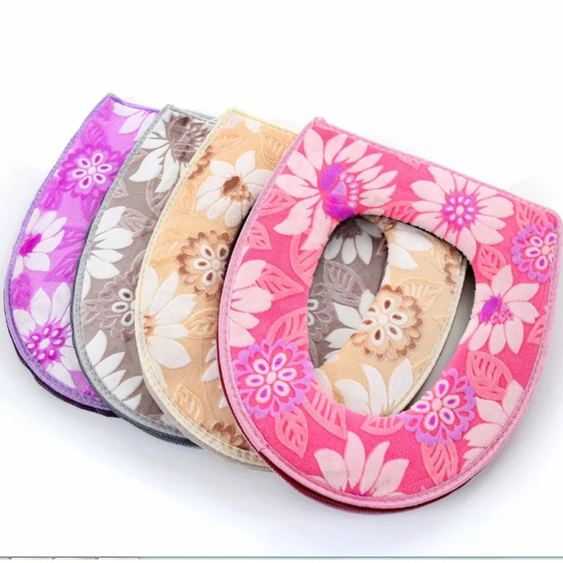 Warm Soft Toilet Cover Seat Lid Top Cover Pad Bathroom Warmer Toilet Seat Bowl Soft Zipper Flower Washable Toilet Seat Covers
Warm Soft Toilet Cover Seat Lid Top Cover Pad Bathroom Warmer Toilet Seat Bowl Soft Zipper Flower Washable Toilet Seat Covers