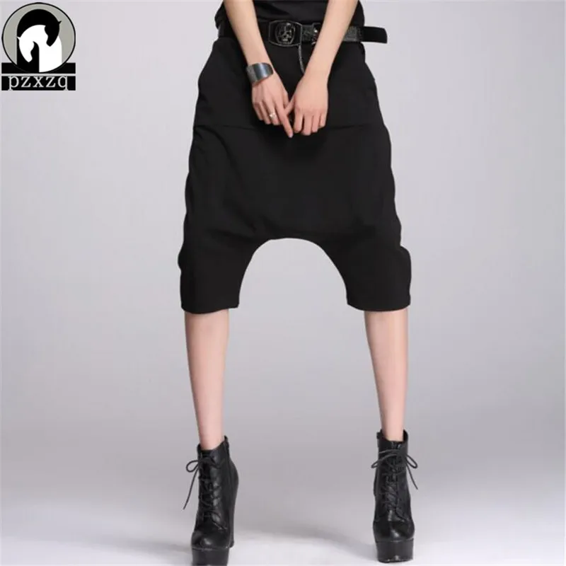 2019 Free Shipping Thin Summer Design Women Hip Hop Casual Knee Length Loose Mid Waist Elastic Cotton Harem Black Capri Pants
2019 Free Shipping Thin Summer Design Women Hip Hop Casual Knee Length Loose Mid Waist Elastic Cotton Harem Black Capri Pants