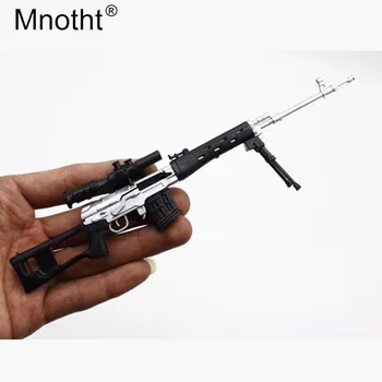 

Mnotht 1/6 Soldier Accessories Prop Gun Model Sniper Rifle SVD Toys for 12 Inch Action Figure Collection m5n
