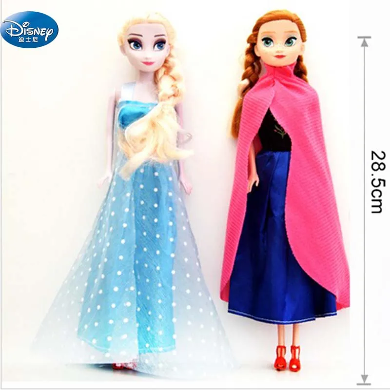 2 pcs/lot Disney Frozen Elsa Anna Dolls Plush Toys Princess girls Action Toy Figures for kids birthday gift about 28 cm
2 pcs/lot Disney Frozen Elsa Anna Dolls Plush Toys Princess girls Action Toy Figures for kids birthday gift about 28 cm