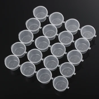 25Pcs 25/27/40/45ml Disposable Reusable Containers Food Box with Hinged Lids Small Pigment Paint Storage Box Takeaway Sauce Cup
25Pcs 25/27/40/45ml Disposable Reusable Containers Food Box with Hinged Lids Small Pigment Paint Storage Box Takeaway Sauce Cup