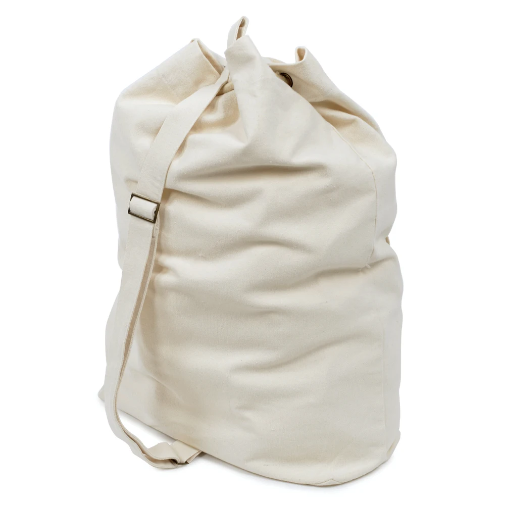 bags large drawstring cotton canvas laundry bag dirty clothes
