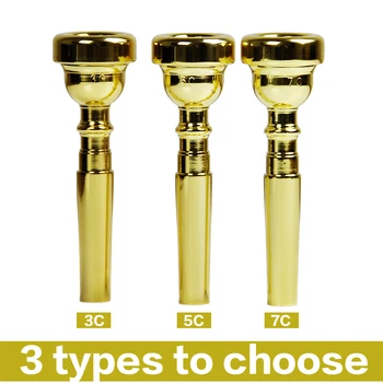 Trumpet Accessories 3C 5C 7C Size Mega Rich Tone Bullet Shape Trumpet Mouthpiece Copper Alloy
Trumpet Accessories 3C 5C 7C Size Mega Rich Tone Bullet Shape Trumpet Mouthpiece Copper Alloy