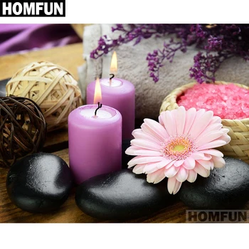 HOMFUN Full Square/Round Drill 5D DIY Diamond Painting "Flower & candle" Embroidery Cross Stitch 5D Home Decor Gift A01368
HOMFUN Full Square/Round Drill 5D DIY Diamond Painting "Flower & candle" Embroidery Cross Stitch 5D Home Decor Gift A01368