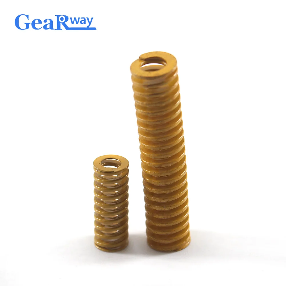 Gearway Yellow Die Spring TF27x25/27x30/27x35/27x50/27x55mm Lightest Loading Spiral Stamping Compression Die Spring
Gearway Yellow Die Spring TF27x25/27x30/27x35/27x50/27x55mm Lightest Loading Spiral Stamping Compression Die Spring