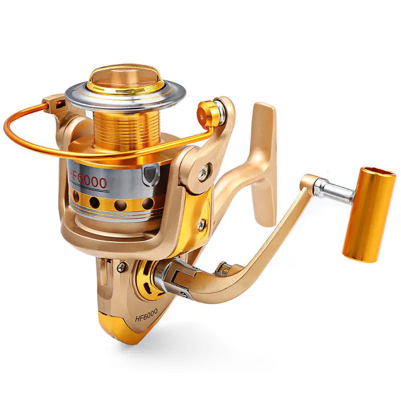 Hot Selling New 12BB Ball Bearings 5.5:1 Gear Ratio Fishing Reels Spinning Reel Wheel Tools HF1000-9000 Series
Hot Selling New 12BB Ball Bearings 5.5:1 Gear Ratio Fishing Reels Spinning Reel Wheel Tools HF1000-9000 Series