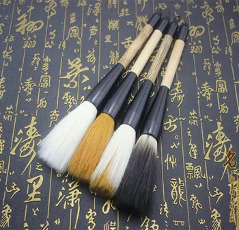 1 piece Calligraphy supplies writing brush Short hemp rod grab pen Word great
1 piece Calligraphy supplies writing brush Short hemp rod grab pen Word great