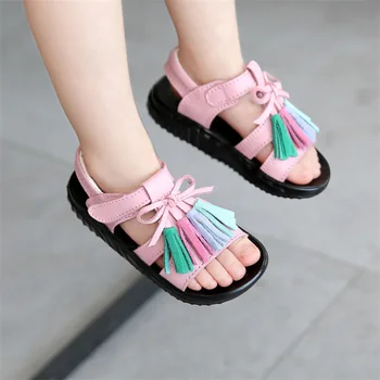 Tassel Girls Sandals 2018 New Genuine Leather Summer Shoes Kids Princess Shoes Girls Baby Sandals Children Sandals
Tassel Girls Sandals 2018 New Genuine Leather Summer Shoes Kids Princess Shoes Girls Baby Sandals Children Sandals