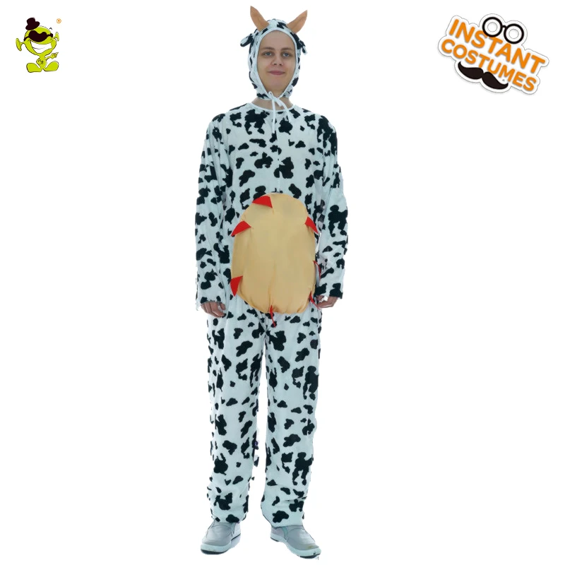 Hot Unisex Adult Pajamas Kigurumi Cosplay Cow Costume Animal Sleepwear Adult Fun Cow Role Play Fancy For Carnival Party Outfit
Hot Unisex Adult Pajamas Kigurumi Cosplay Cow Costume Animal Sleepwear Adult Fun Cow Role Play Fancy For Carnival Party Outfit