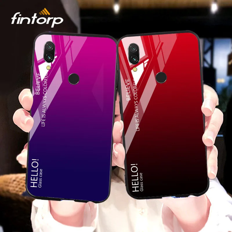for Xiaomi Redmi Note 7 6 5 K20 Pro 6A 5 Plus Case Gradient Tempered Glass Cover for Xiaomi PocoPhone F1 Mi 9 9T 8 SE A2 Lite A1
for Xiaomi Redmi Note 7 6 5 K20 Pro 6A 5 Plus Case Gradient Tempered Glass Cover for Xiaomi PocoPhone F1 Mi 9 9T 8 SE A2 Lite A1