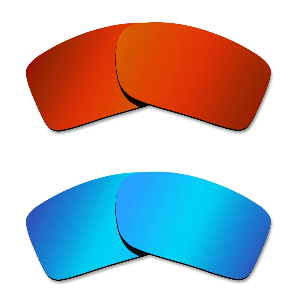 Glintbay 2 Pairs Polarized Sunglasses Replacement Lenses for Oakley Double Edge Fire Red and Ice Blue
Glintbay 2 Pairs Polarized Sunglasses Replacement Lenses for Oakley Double Edge Fire Red and Ice Blue