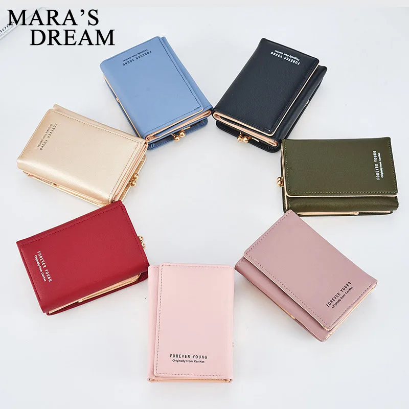 Mara's Dream 2019 Women's Flat Folded Solid Color Short Vertical Wallet Decoration Mini Wallet Small Folding PU Leather
Mara's Dream 2019 Women's Flat Folded Solid Color Short Vertical Wallet Decoration Mini Wallet Small Folding PU Leather