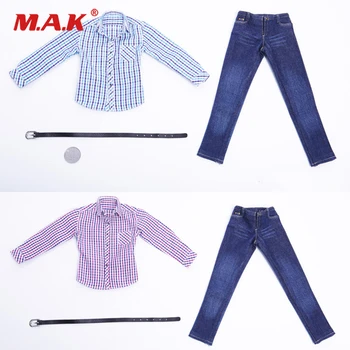 1:6 Male Clothes Set Fashion Blue/Red Stripe Shirts Jeans Belt Clothes & Teans Trousers Model for 1/6 Male Action Figure Body 
1:6 Male Clothes Set Fashion Blue/Red Stripe Shirts Jeans Belt Clothes & Teans Trousers Model for 1/6 Male Action Figure Body
