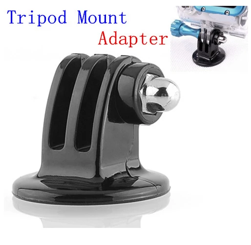 

10pcs GoPro Hero 3 Mounts Accessories Case monopod Tripod Mount Adapter for Go pro Hero3 Hero2 HD Camera Holder Black Edition