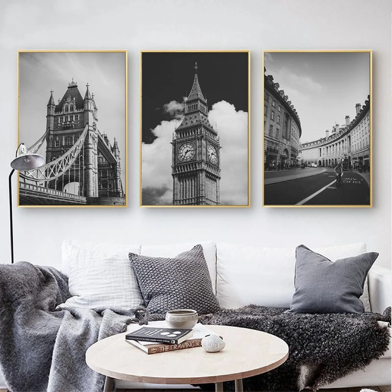 London Architecture Posters and Prints Home Wall Art Decor Modern Photography Black and White Pictures Canvas Painting
London Architecture Posters and Prints Home Wall Art Decor Modern Photography Black and White Pictures Canvas Painting