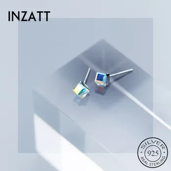 INZATT Colorful Geometric Crystal Square Stud Earrings 925 Sterling Silver For Women Anniversary Jewelry Accessories 2018 Gift
INZATT Colorful Geometric Crystal Square Stud Earrings 925 Sterling Silver For Women Anniversary Jewelry Accessories 2018 Gift