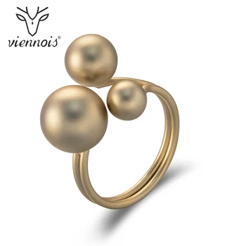 Viennois Trendy Pearl Rings For Women Gold Color Round Jewelry Rectangular Weddings Party Ring Fashion Jewelry
Viennois Trendy Pearl Rings For Women Gold Color Round Jewelry Rectangular Weddings Party Ring Fashion Jewelry