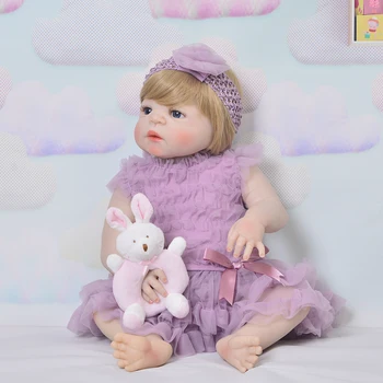 23" full body silicone reborn baby girl dolls for child gift can bathe bebes reborn corpo de silicone inteiro boneca
23" full body silicone reborn baby girl dolls for child gift can bathe bebes reborn corpo de silicone inteiro boneca