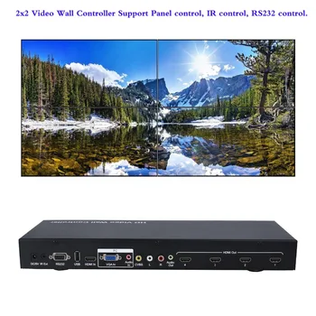 PUZHIJIE Multi Channel HDMI VGA AV USB Video wall Processor 1x4 2x2 with cascading function upto 10x10 Video wall controller
PUZHIJIE Multi Channel HDMI VGA AV USB Video wall Processor 1x4 2x2 with cascading function upto 10x10 Video wall controller