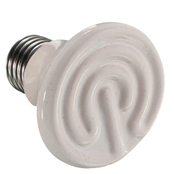 220V Pet Heating Light Bulb E27 25W/50W/75W/100W Mini Infrared Ceramic Emitter Heat Light Lamp Bulb For Reptile Brooder White
220V Pet Heating Light Bulb E27 25W/50W/75W/100W Mini Infrared Ceramic Emitter Heat Light Lamp Bulb For Reptile Brooder White