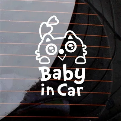 Популярная детская виниловая наклейка на автомобиль графическое окно