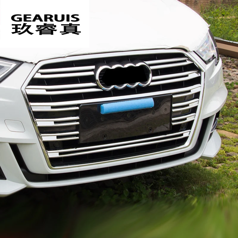 Car styling Chrome ABS Front Air Grille Trim Strips For Audi A3 Sedan Auto Accessories Bumper Decorative Sequins Cover Stickers
Car styling Chrome ABS Front Air Grille Trim Strips For Audi A3 Sedan Auto Accessories Bumper Decorative Sequins Cover Stickers