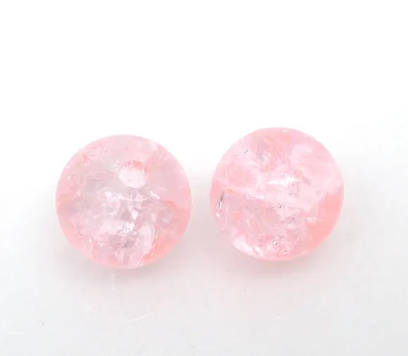 Glass Loose Beads Round Pink Crackle About 6mm( 2/8") Dia, Hole: Approx 1mm, 65 PCs new
Glass Loose Beads Round Pink Crackle About 6mm( 2/8") Dia, Hole: Approx 1mm, 65 PCs new