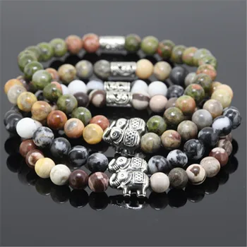 10pcs beaded silver plated elephant charm women bracelet natural 6mm unakite/Stone/zebra round stone beads bracelet for girl
10pcs beaded silver plated elephant charm women bracelet natural 6mm unakite/Stone/zebra round stone beads bracelet for girl