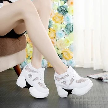 Summer New Hollow high-heeled Shoes 12 Cm High Thick Platform Shoes Korean Fashion Sequins Casual Sneakers
Summer New Hollow high-heeled Shoes 12 Cm High Thick Platform Shoes Korean Fashion Sequins Casual Sneakers