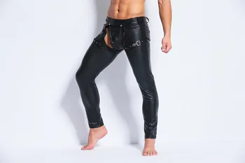 Sexy Costumes European Plus Size Exotic Pants for Men Lingerie Sexy Hot Erotic Pole Dance Leather Club Stage Performance Black
Sexy Costumes European Plus Size Exotic Pants for Men Lingerie Sexy Hot Erotic Pole Dance Leather Club Stage Performance Black