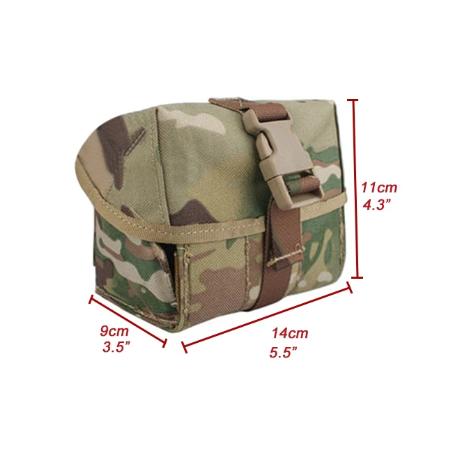 Emerson 6 Pcs M203 Grenade Shell Pouch Tactical MOLLE Storage Bag Quike Release 