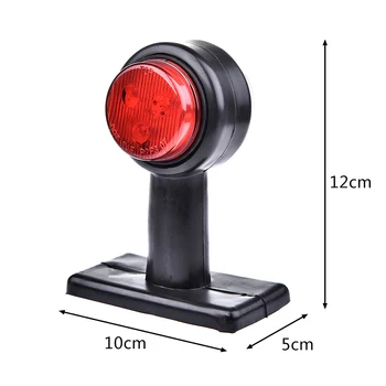 Universal 2pcs Truck Trailer Caravan 10-30V LED Double Side Marker Clearance Light Warning Lamp Red & White
Universal 2pcs Truck Trailer Caravan 10-30V LED Double Side Marker Clearance Light Warning Lamp Red & White