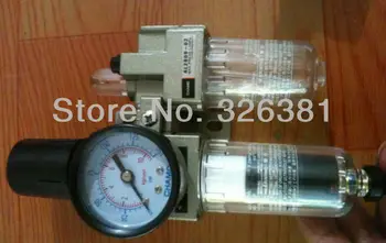 CHAMC G1/4 Air Filter Regulator Lubricator Combinations Water Oil Separator Max. Pressure 9.9kgf Air compressor parts 
CHAMC G1/4 Air Filter Regulator Lubricator Combinations Water Oil Separator Max. Pressure 9.9kgf Air compressor parts